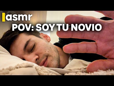 ASMR ESPAÑOL 💗 Soy Tu Novio y Te Ayudo a Dormir | Roleplay de Atención Personal + Mouth Sounds