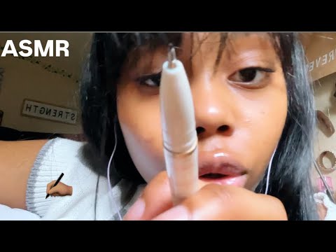 ASMR| Scribbling On Your Face Roleplay✍🏽☺️