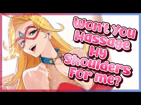 This Superhero needs a Lotion Massage [ ASMR | 3DIO ]