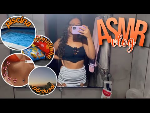 ASMR VLOG - UMA NOITE COMIGO 🌃