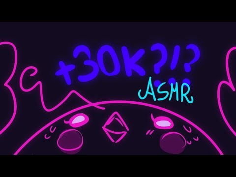 ASMR Especial 30k de Subs! Q&A 💜(ESP/ENG) | Muchos Sonidos