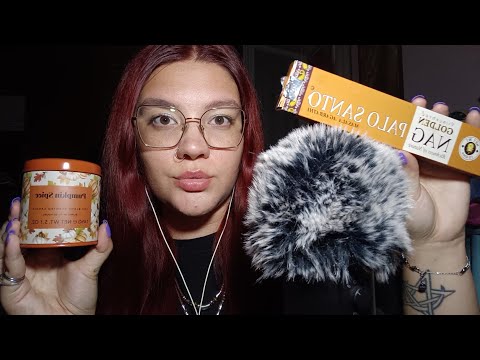 MI PRENDO CURA DI TE (INCENSO, CANDELA PUMPKIN SPICE e TANTI VISUAL TRIGGERS) 😴💜 | ASMR ITA