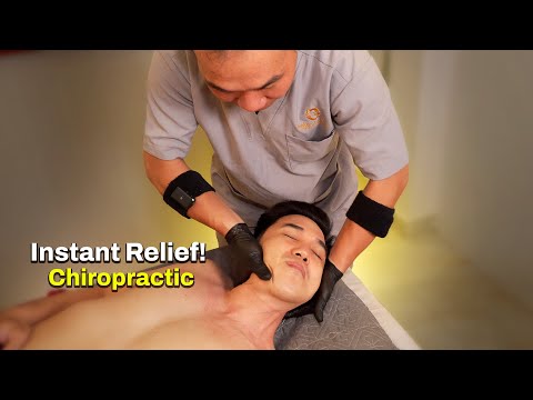 ASMR 🔥 Mind-Blowing Chiropractic & Deep Tissue Back, Neck Shoulder Massage!