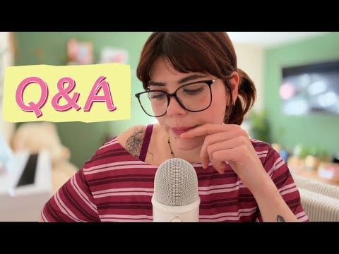 ASMR | Q&A (fav Animes, do I listen to my own asmr…) 