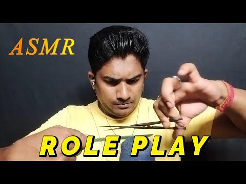 ASMR haircut roleplay for a personal attention boost