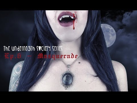 🦇 The Underneath Society Series Ep.6: Masquerade 🎭 (ASMR Vampire roleplay ita)