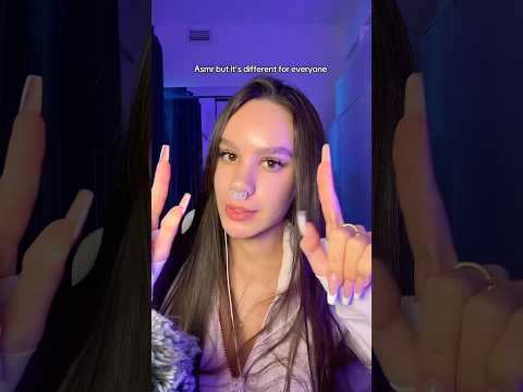 Asmr but it’s different for everyone ❤️ #asmr #asmrsounds #asmrvideo #sleep #tingles