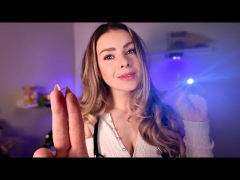 ASMR Relaxing Cranial Nerve Examination 🧠 (the MOST tingly one yet!)