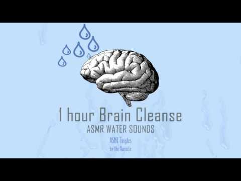 1 hour Brain Cleanse [ASMR] ★ Water Sounds for study, sleep & relaxation ★ [Binaural] [no talking]