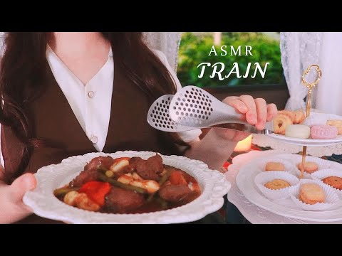 ASMR First Class Royal Train 🚂 | Pampering Princess (Roleplay)