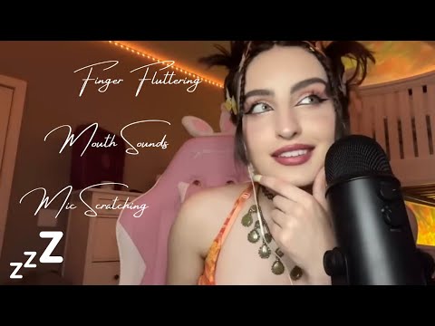 Beebee ASMR Intro Compilation | Tingly Mouth Sounds, Finger Fluttering, Mic Scratching, Hand Sounds