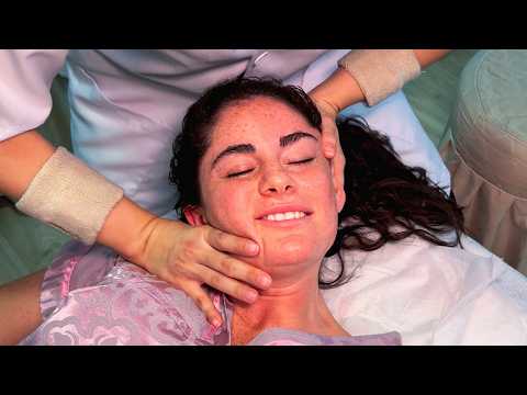 ASMR: Unlocking Muscle Tension: Chinese Facial Acupuncture & Intense Cracking
