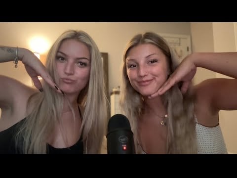 my sister tries ASMR (part 2 energy cleanse) 