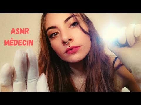 ❤ASMR FRANÇAIS | ROLEPLAY MÉDECIN | NETTOYAGE DES OREILLES+TEST AUDITIF |CHUCHOTEMENT PRÈS DU MICRO❤
