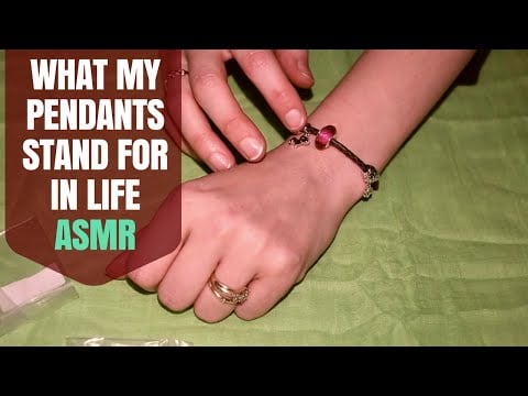 Trying On And Unpacking Jewelry ~ Glamulet Pendants ASMR Bliss ~_~