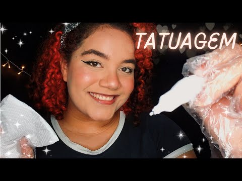 ASMR: TATUANDO VOCÊ 💖💖