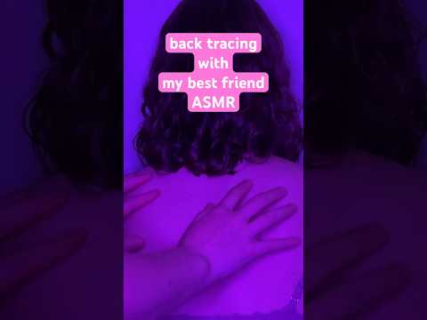 ASMR Back Tracing #asmr #asmrshorts #personalattention