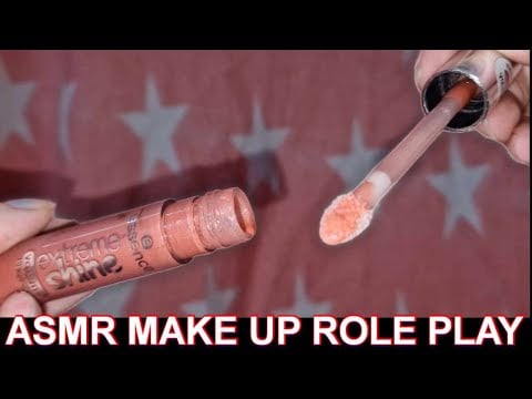 #asmr Make Up .. Hair Brushing.. Scalp Pamper 1st Person view -  MEGA RELAXING