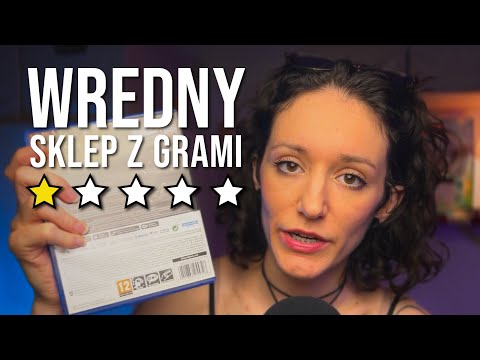 NIEMIŁY SPRZEDAWCA w sklepie z grami 🎮 Roleplay ASMR po polsku