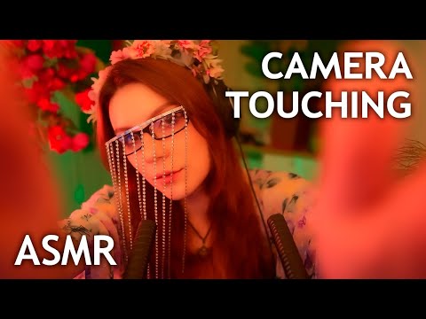 ASMR Camera Touching 💎 Tapping and Scratching, Breathing, No Talking