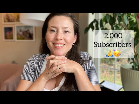 2,000 Subscribers! 🥳 Thank You & Q&A