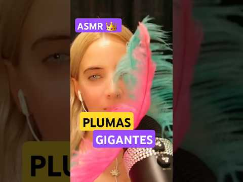 ASMR PLUMAS DE COLORES #ASMR #asmr #asmrespañol #asmrargentina #relax #dormirbien #relajación