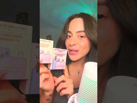 Let’s do a surprise unboxing! 🎁 #asmr #mouthwhisper #unboxing #cute #asmrsounds