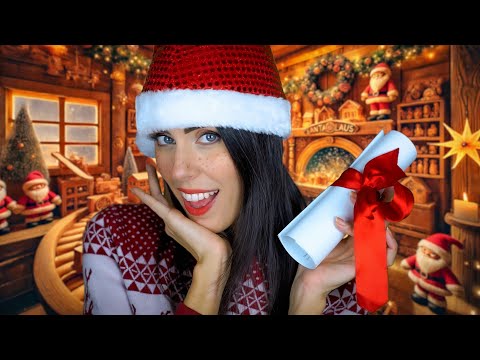 ASMR 🎅🏻 Visita alla Fabbrica di Babbo Natale • Roleplay [SPECIALE NATALE 2024]