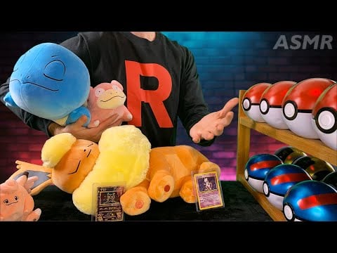 Black Market Shopping with Team Rocket | ASMR Roleplay