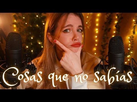 ASMR Cosas que NO sabías de la Navidad (e Inglaterra) ASMR DE OREJA A OREJA