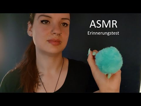Erinnerungstest ASMR | Teste dein Erinnerungsvermögen | Follow my finger | visual trigger | sounds
