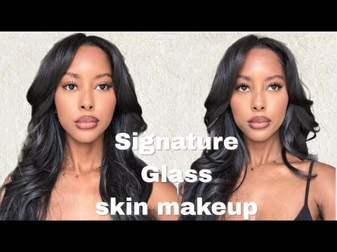 how to get GLASS SKIN MAKEUP | quick & easy step by step , beginner friendly , affordable products