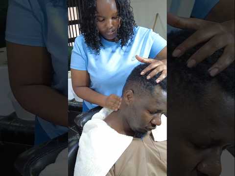 Her Massage Technique Is Unreal #asmr #barber #massage