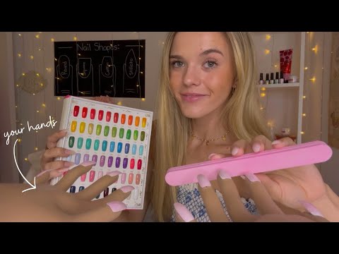 ASMR Sassy Nail Salon Roleplay 💅🏻💖 (humour + gossip)