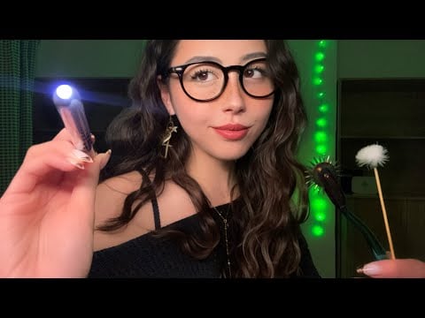 ASMR Inaudible Cranial Nerve Exam (Detailed, Sleepy Personal Attention)