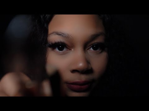 ASMR| Plucking Your Eyebrows RP (Plucking, Hand Movement & Mouth Sounds)