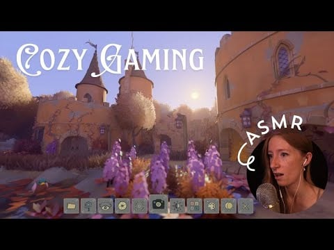 Cozy Gaming ASMR | First time playing Tiny Glade 🍂 (whispered gameplay)