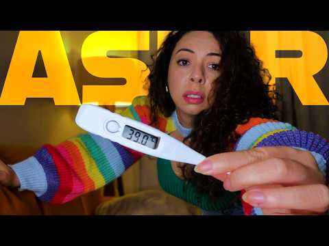Vim cuidar da sua febre... 🤒 ASMR Caseirinho
