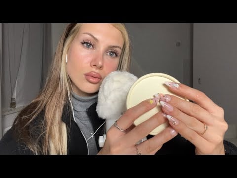 ASMR - soft chitchat to fall asleep *german whisper*