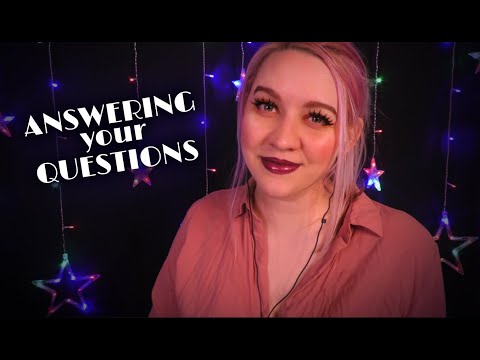Cozy little Q & A [ASMR]