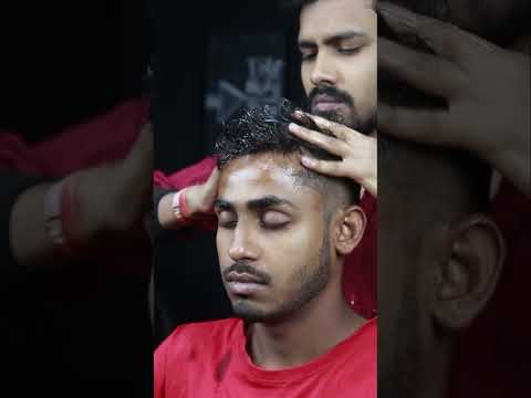ASMR Head And Shoulder Massage With Neck Cracking #shorts