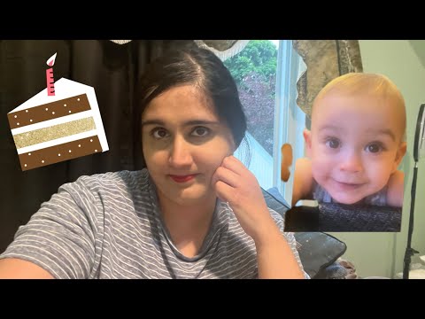 ASMR Ramble Gum Chewing ~ Tristen First Birthday ~ Rambling (Soft Spoken)