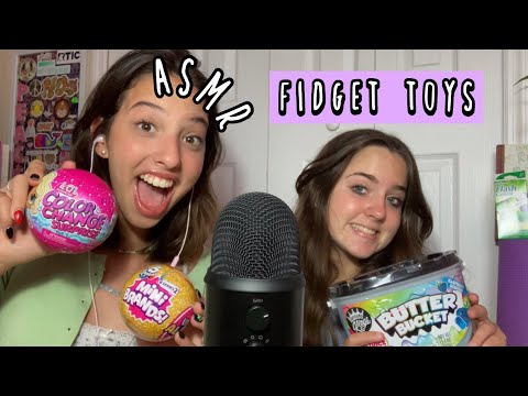 ASMR Fidget Toys ft. Sofia 🧸