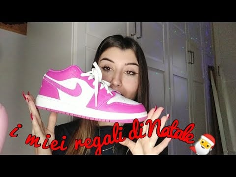🇮🇹ASMR ITA• I MIEI REGALI DI NATALE 🌲☃️🎅 #jordan