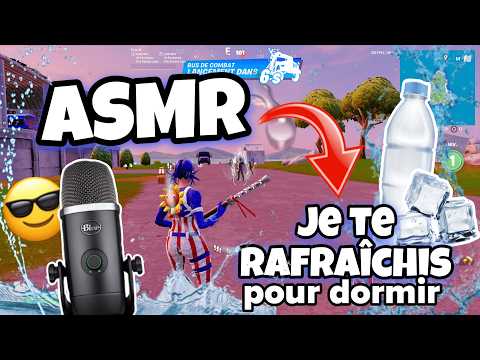 ASMR Français • JE TE RAFRAÎCHIS / CHUCHOTEMENTS INTENSES 😌😴 ! (faut bien oublier qu’il fait 50°C 💀)