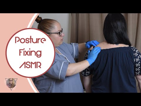 * ASMR * Posture Fixing / Real Person / Posture Adjustment / Medical Exam / Unintentional