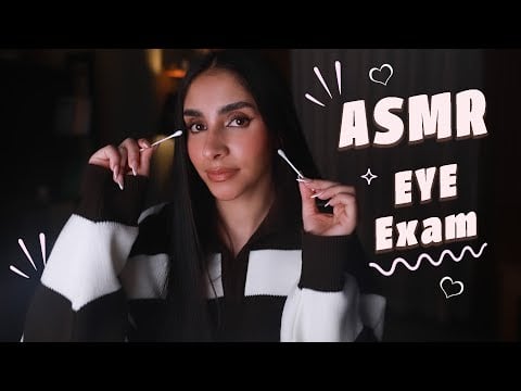 ASMR RolePlay | بیا ببینم چشمات به چه مراقبتی نیاز دارن👀 (Eye Exam, Medical RolePlay)