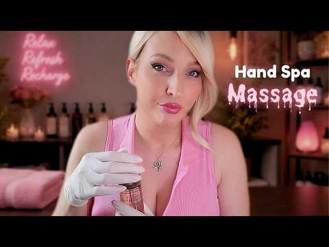 ASMR Doctor Hand Massage 🤲 White Gloves, Lavender Oil & Deep Relaxation | POV Roleplay