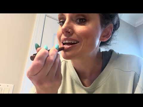 ASMR GRWM ✨ Makeup Rummaging, Soft Spoken & Gum Chewing