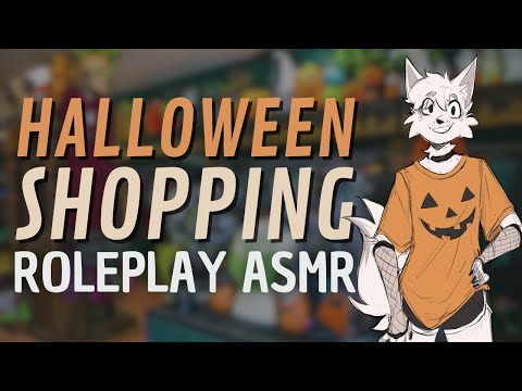 [Furry ASMR] Welcome to the Halloween Shop! 🎃 | Personal Attention, Whispered, Keyboard Soudns....